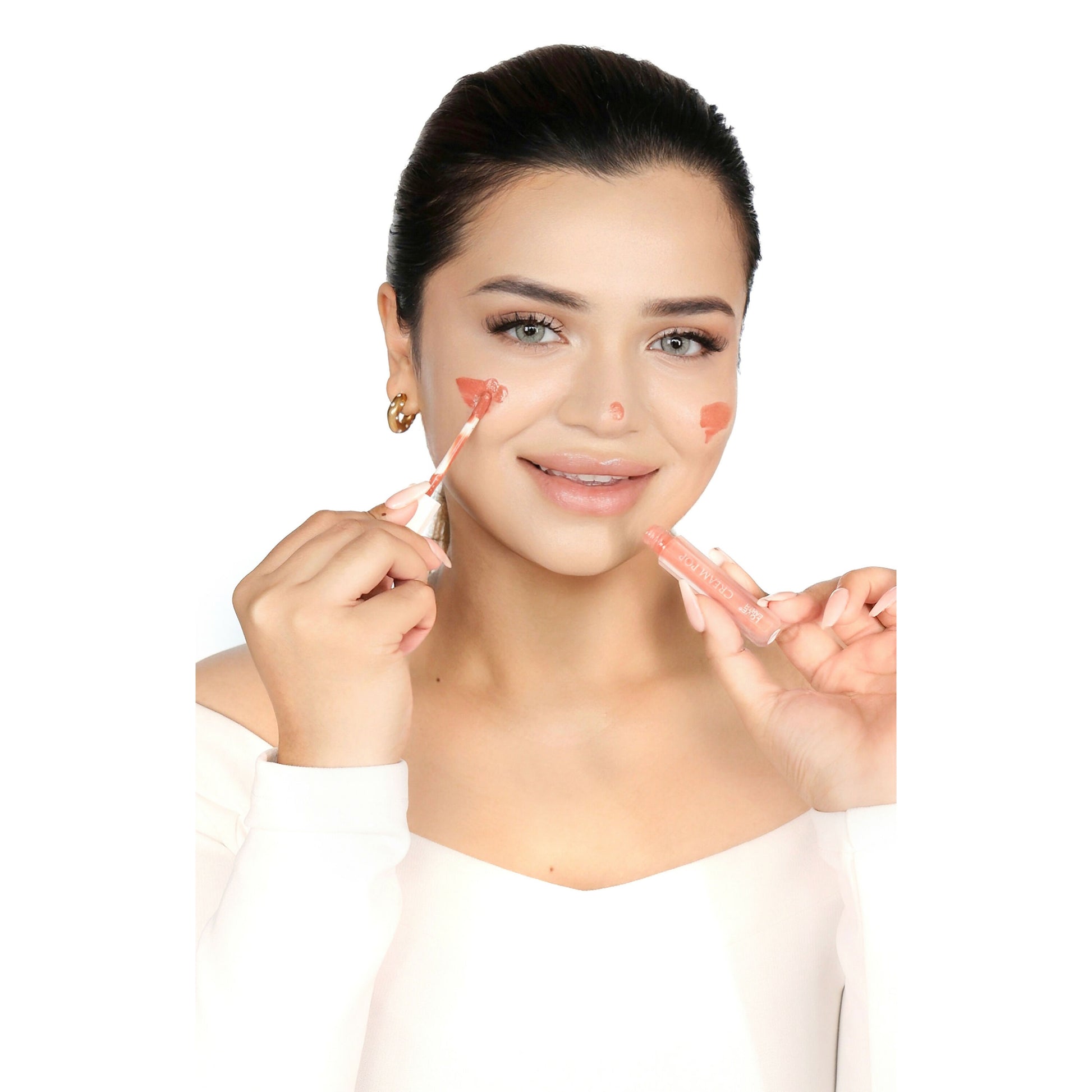 Love Earth Cream Pop Blush - Garnet - Distacart