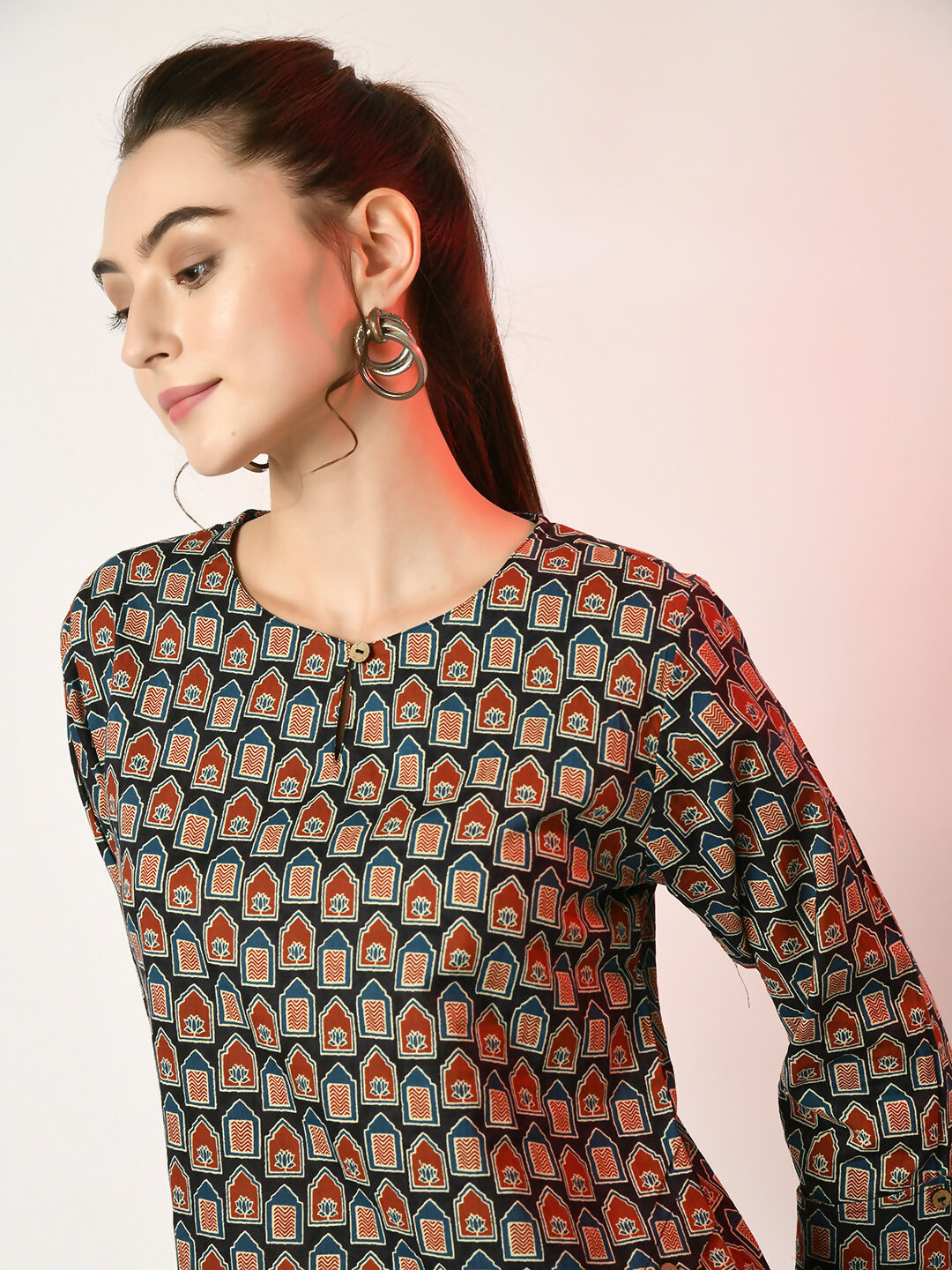 Myshka Women's Multi Printed Top - Distacart