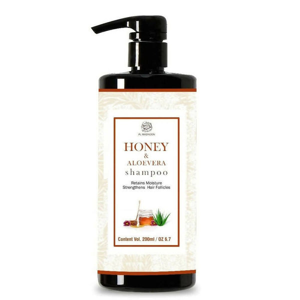 Al Masnoon Honey & Aloevera Shampoo - Distacart