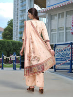 Thumbnail for Joban Fashion Off White Position Digital Print With Position Foil Kurta Set