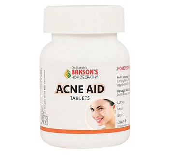 Bakson's Homeopathy Acne Aid Tablets - Distacart
