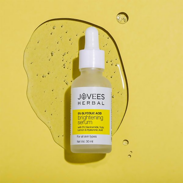 Jovees 5% Glycolic Acid Brightening Skin Serum - Distacart