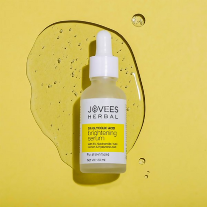 Jovees 5% Glycolic Acid Brightening Skin Serum - Distacart