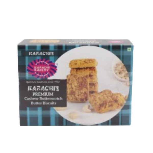 Karachi Bakery Cashew Butterscotch Shortbread Biscuit - Distacart