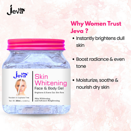 Jeva Skin Whitening & Brightening Instant Glow Gel - Dista