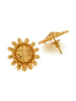 Thumbnail for Ruby Raang Golden Choker with Round Studs