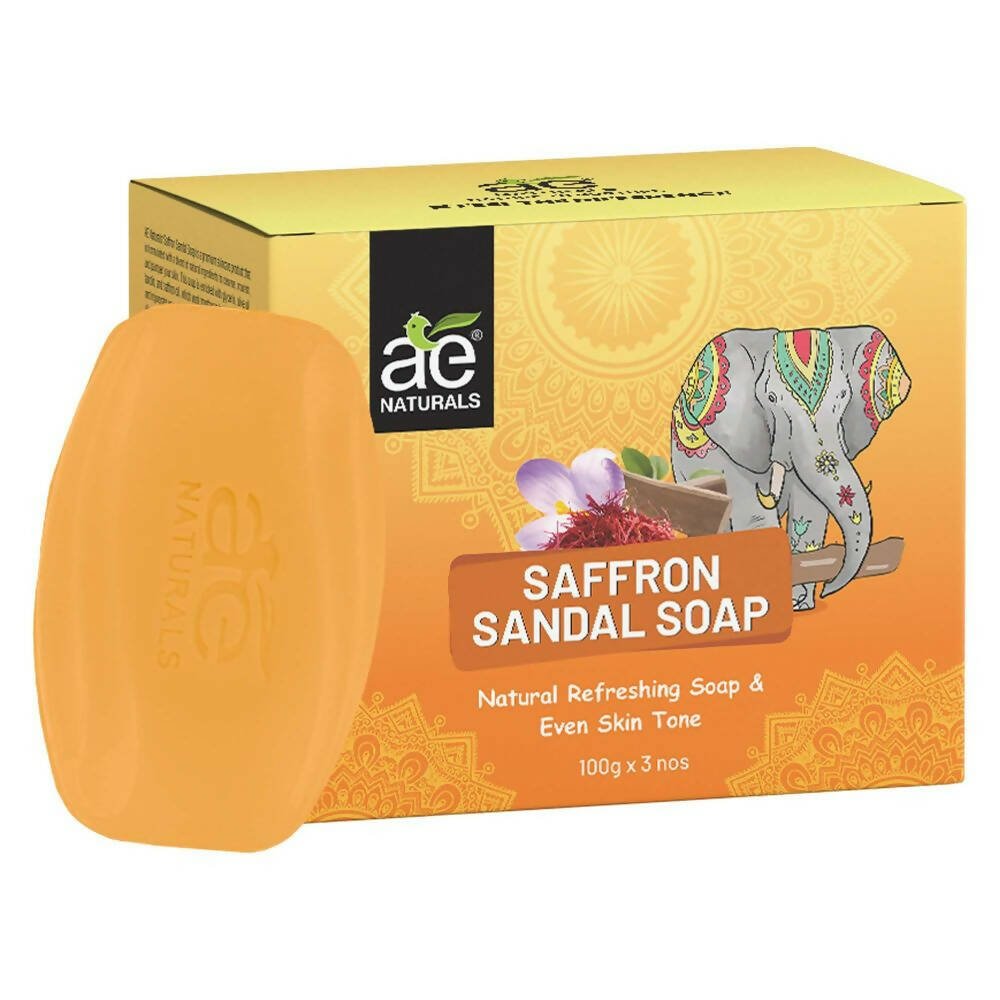 Ae Naturals Saffron & Sandal Soap - Distacart