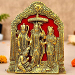 Thumbnail for Ascension Metal Plated Ram Darbar Wall Hanging - Distacart