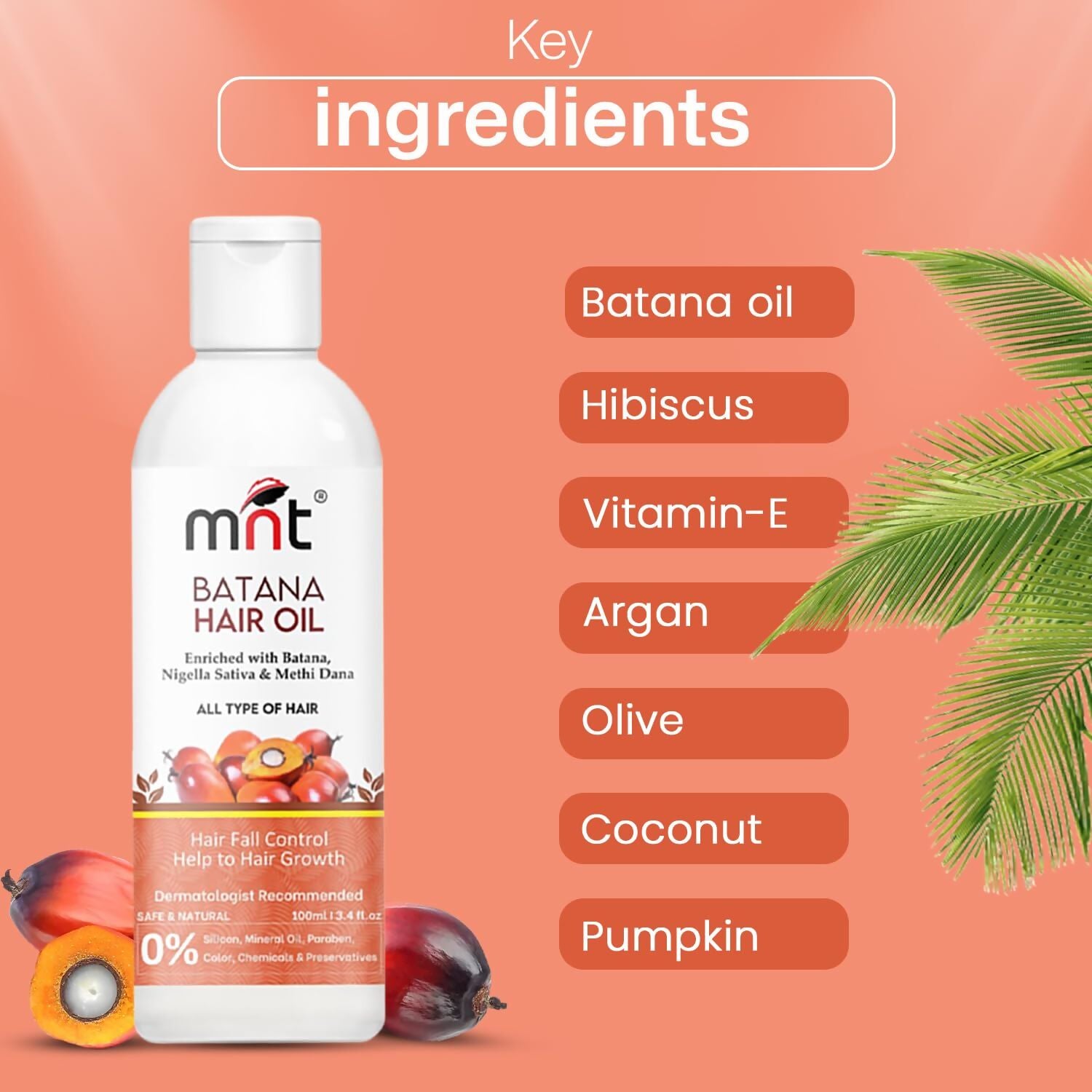 MNT Batana Hair Oil - Distacart