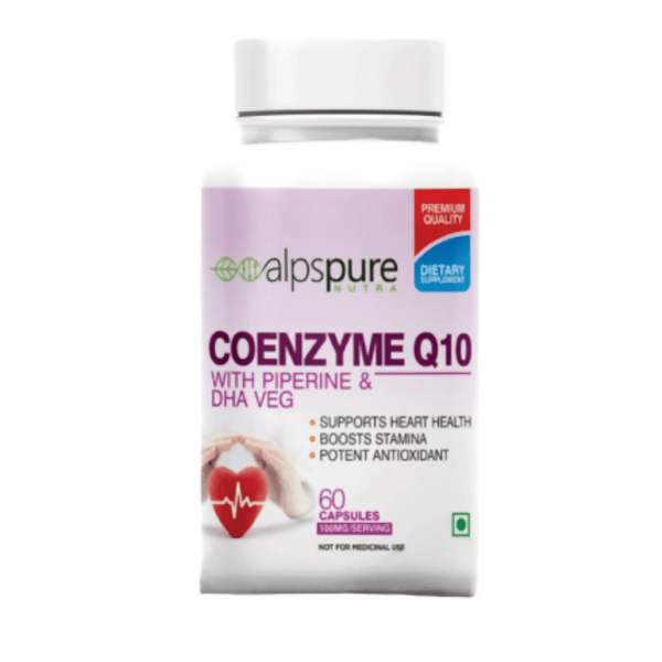 Alpspure Nutra Coenzyme Q10 Capsules - Distacart