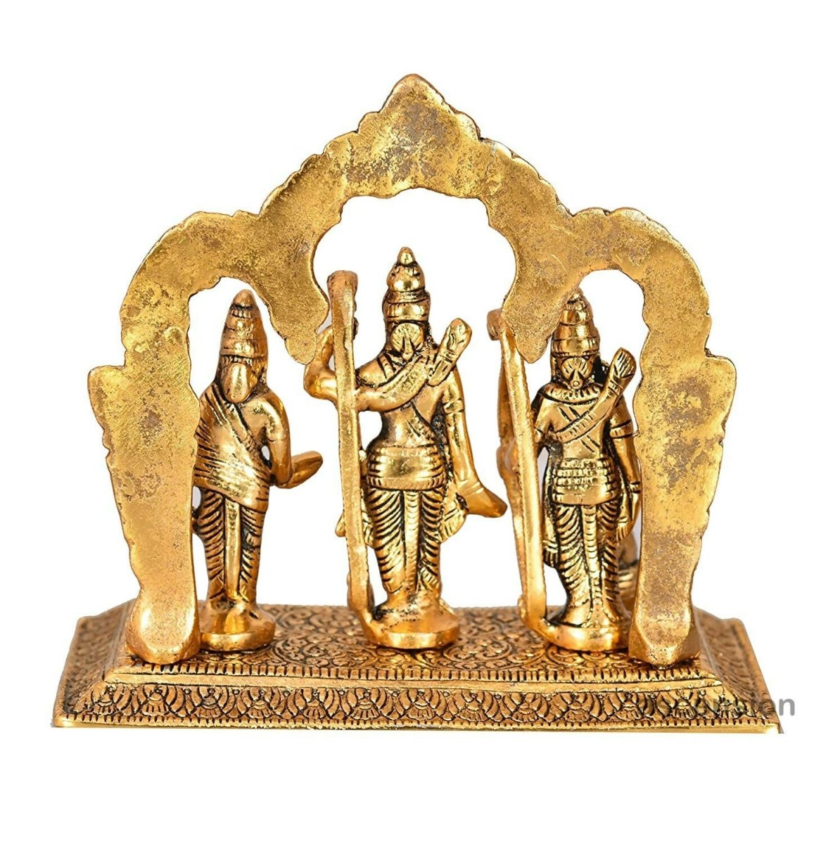 Ascension Metal Lord Ram Darbar Idol - Distacart