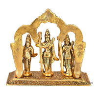 Thumbnail for Ascension Metal Lord Ram Darbar Idol - Distacart