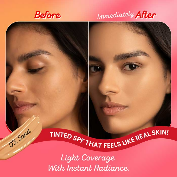 Dot & Key Strawberry Dew Tinted Sunscreen SPF 50+ PA++++ 03 Sand