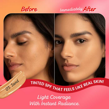 Dot & Key Strawberry Dew Tinted Sunscreen SPF 50+ PA++++ 03 Sand - Distacart