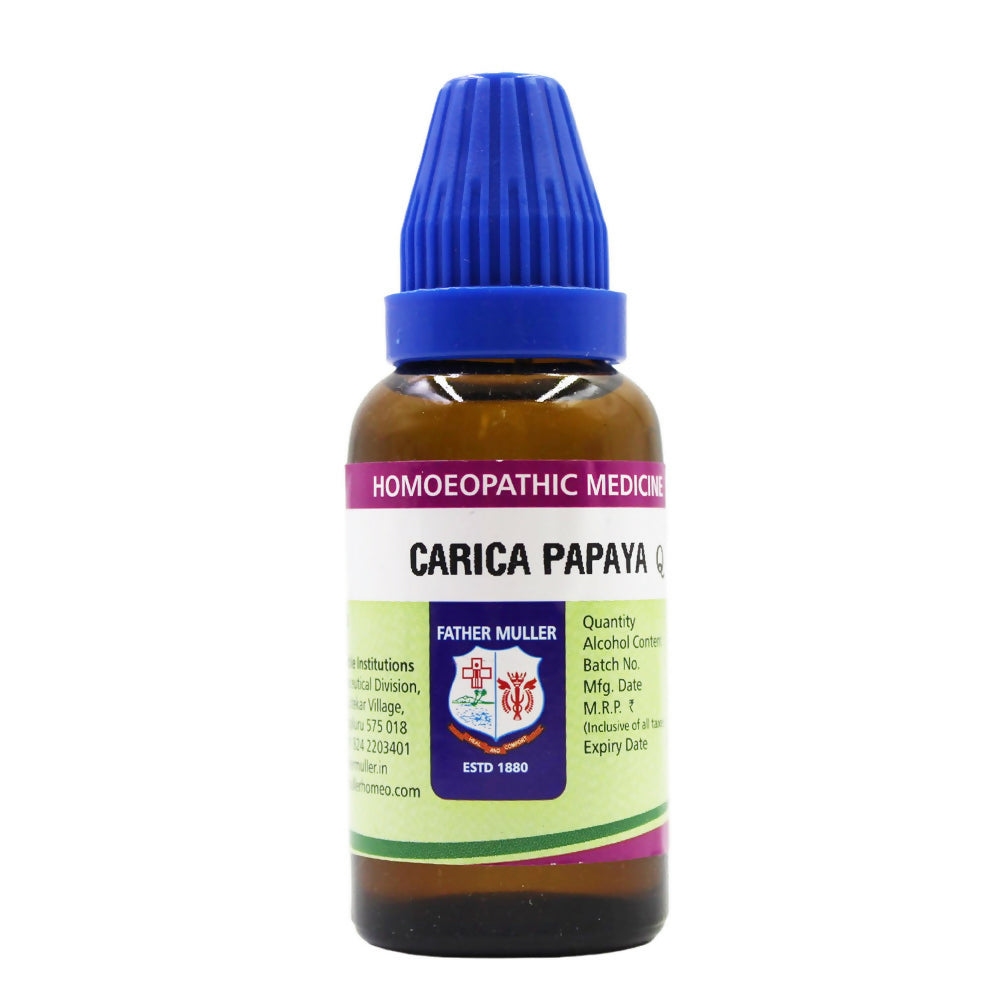 Father Muller Carica Papaya Mother Tincture Q - Distacart