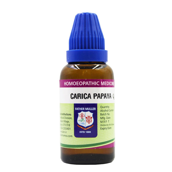 Father Muller Carica Papaya Mother Tincture Q - Distacart