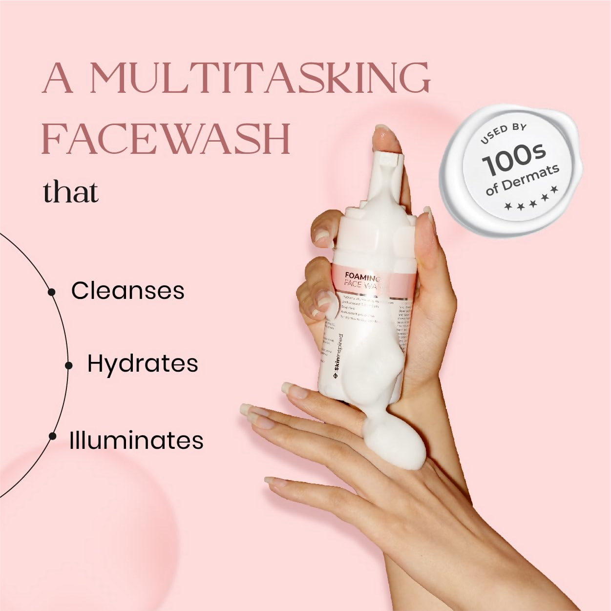 SkinInspired Foaming Face Wash - Distacart
