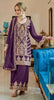 Anaita Purple Vichitra Simar With Embroidery Coding Sequence Stitched Salwar Suit - Distacart