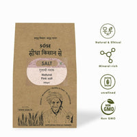 Thumbnail for Gir Sidha Kisan Se Natural Himalayan Pink Salt - Distacart
