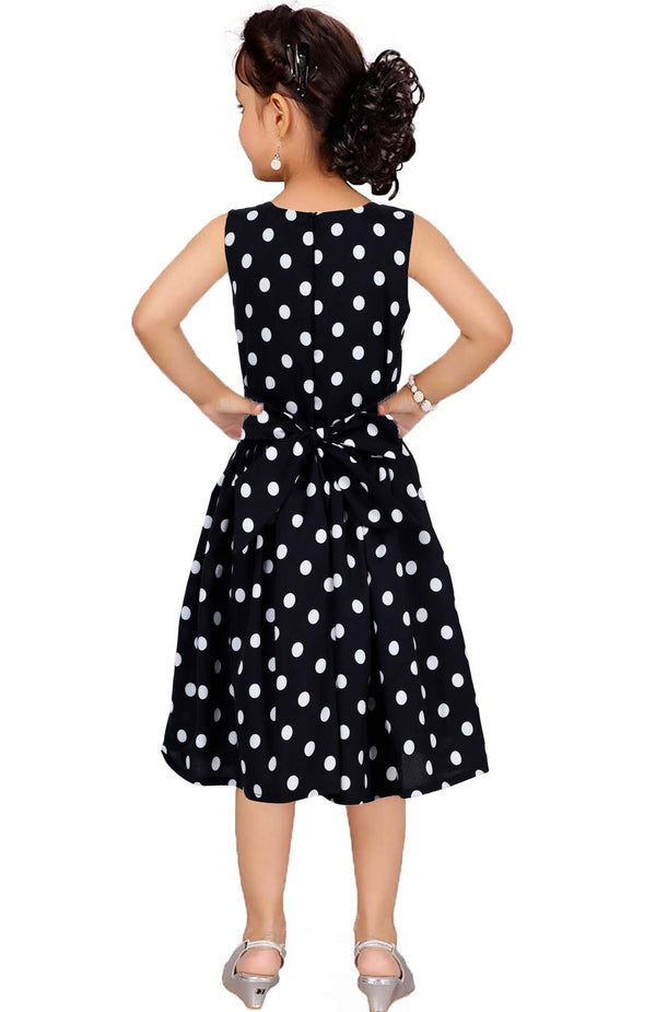 Asmaani Kids Party Wear Stylish Dresses, Perfect for Parties, Functions & Vacations - Black