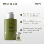 Thumbnail for Traya Scalp Oil with Dandruff Oil Shot