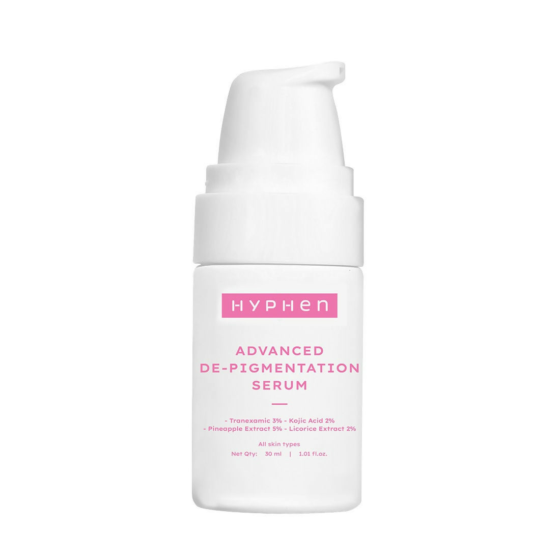Hyphen By Kriti Sanon Advanced De-Pigmentation Serum, Reduce Dark Spots & Pigmentation, Remove Dirt & Impurities, Brighten Skin - Distacart