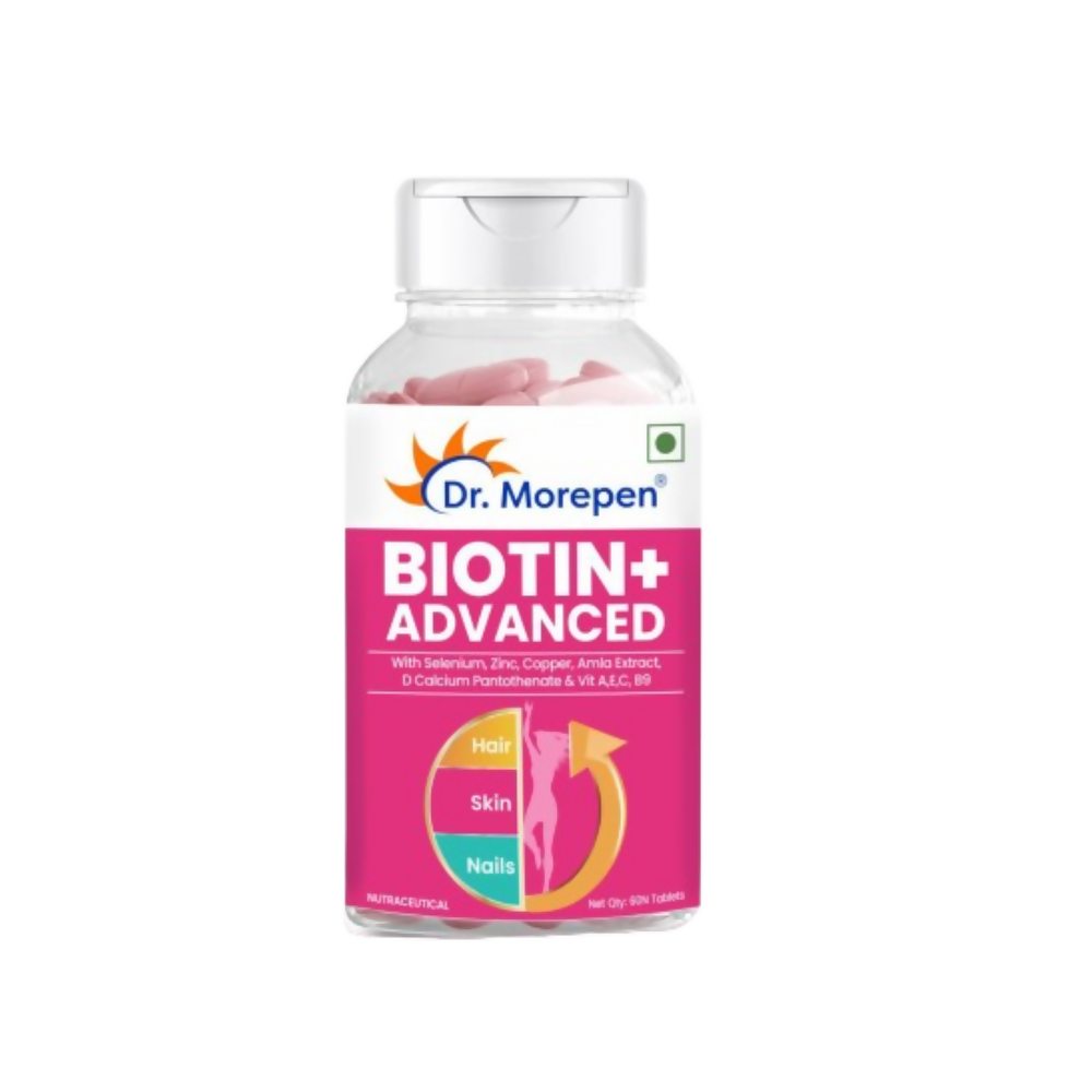 Dr. Morepen Biotin+ Advanced Capsules - Distacart