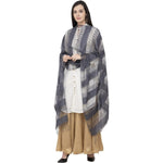 Thumbnail for A R SILK Payal Plan Regular Dupatta Gray Color Dupatta or Chunni
