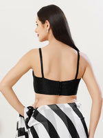Thumbnail for Joban Fashion Women Polyester Black Stitched Blouse - Distacart