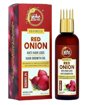 The Indie Earth Advanced 3% Redensyl Red Onion Anti Hair Loss & Hair Growth Oil - Distacart