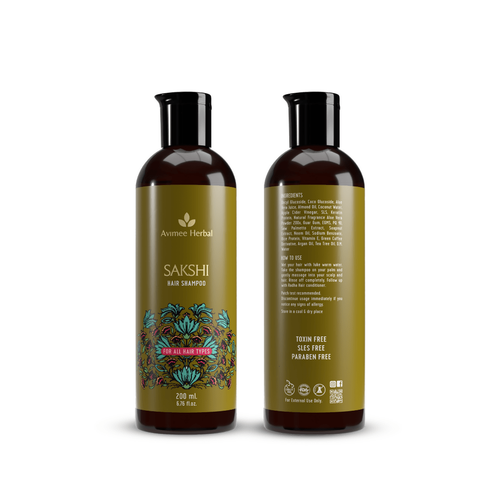 Avimee Herbal Sakshi Hair Shampoo - Distacart