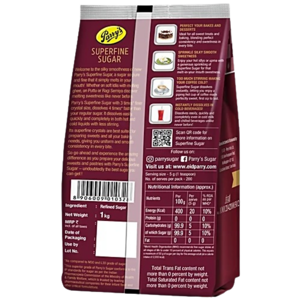 Parry's Superfine Sugar - Dista
