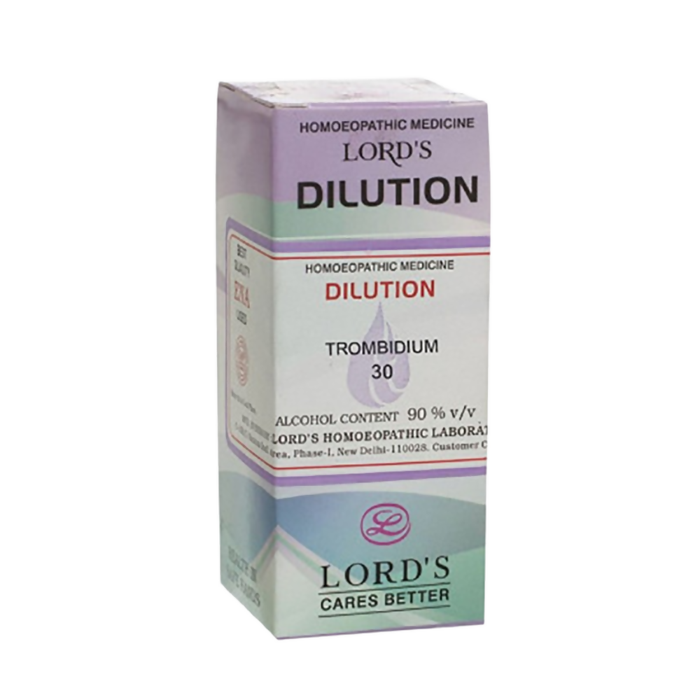 Lord's Homeopathy Trombidium Dilution 30 - Distacart