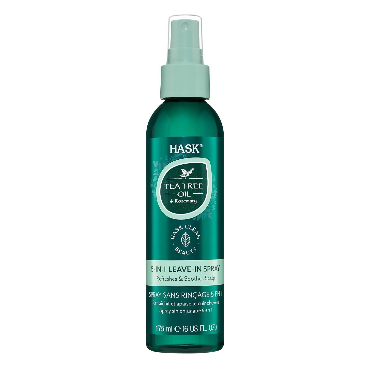 HASK Tea Tree Oil & Rosemary 5-In-1 Leave In Spray - Distacart