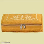 Thumbnail for Asmaani 7 Pocket Yellow Embroidery Jewellery Kit