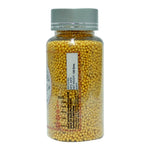 Thumbnail for confect yellow disco balls sprinkles 2 mm 120 gms