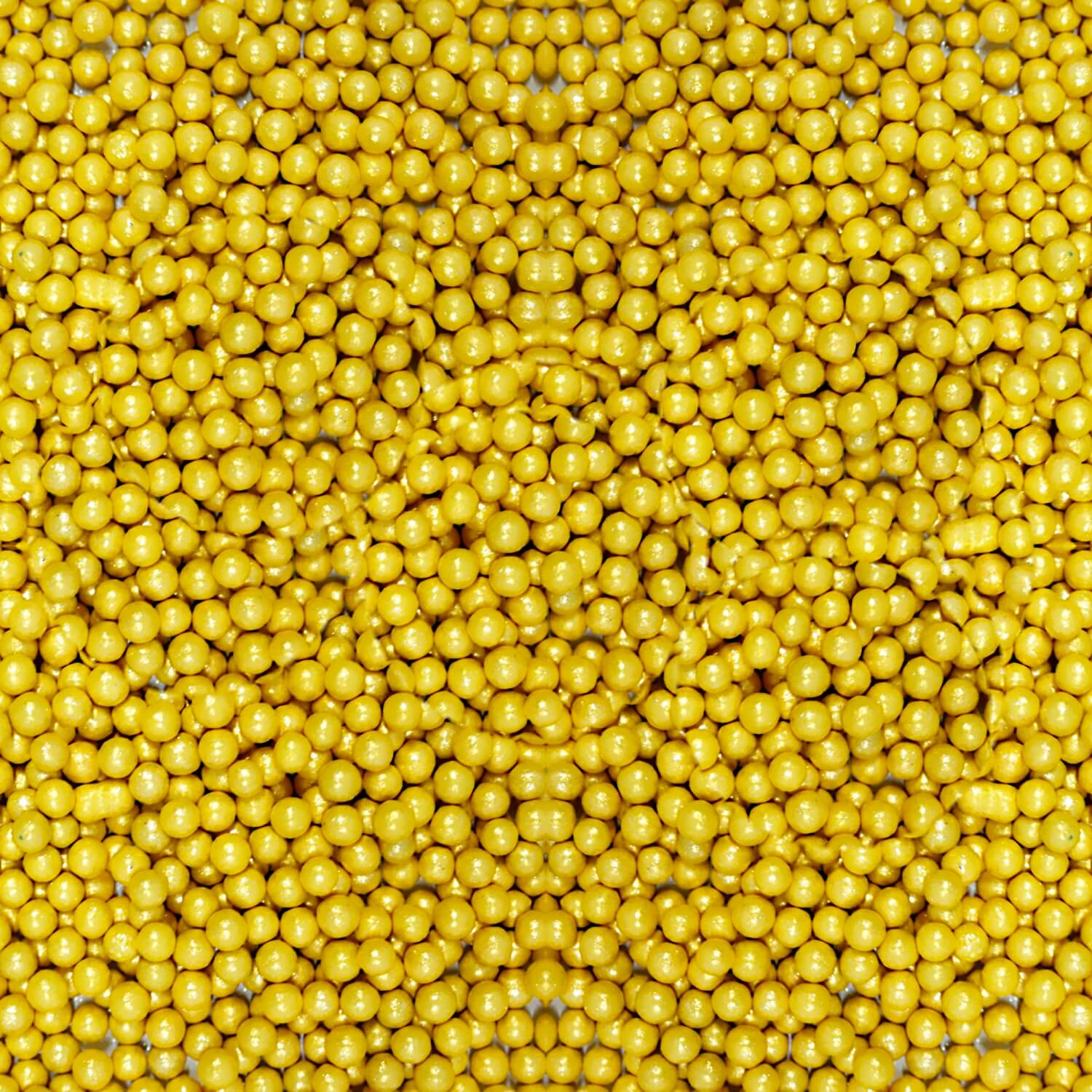 confect yellow disco balls sprinkles 5 mm 120 gms
