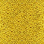 Thumbnail for confect yellow disco balls sprinkles 5 mm 120 gms