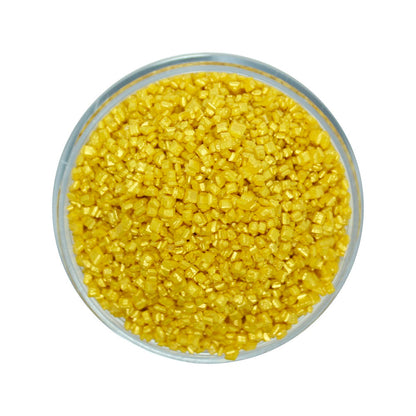 confect yellow sparkling sugar 100 gms