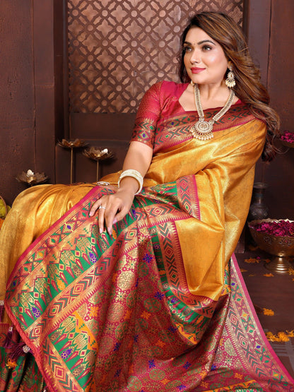 Anaita Banarasi Tissue Silk Saree - Distacart