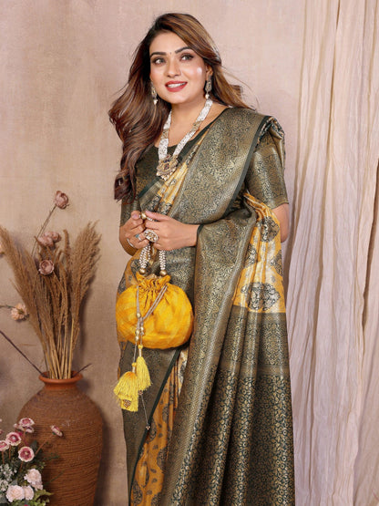 Anaita Banarasi Tissue Silk Saree - Distacart