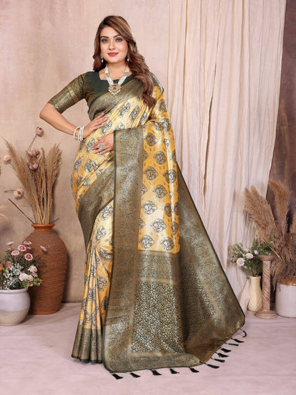 Anaita Banarasi Tissue Silk Saree - Distacart