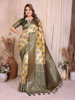 Thumbnail for Anaita Banarasi Tissue Silk Saree - Distacart