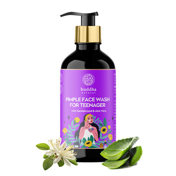 Buddha Natural Pimple Face Wash for Teenagers (11 to 19 Years) - Distacart