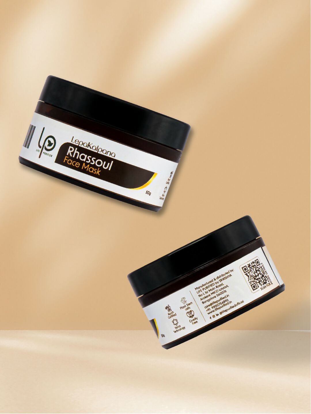 Life Purified Lepakalpana Rhassoul Face Mask - Distacart