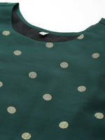 Thumbnail for Ahalyaa Women's Traditional wear Ethnic Dress - Green - Distacart