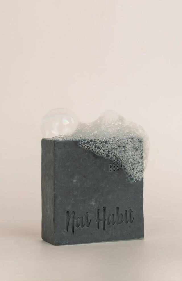 Nat Habit Cold Processed Detox Charcoal Soap - Distacart