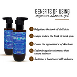 Thumbnail for Nyassa Silkening Under The Ocean Shower Gel With Organic Argan Oil And Rosehip Oil - Dista