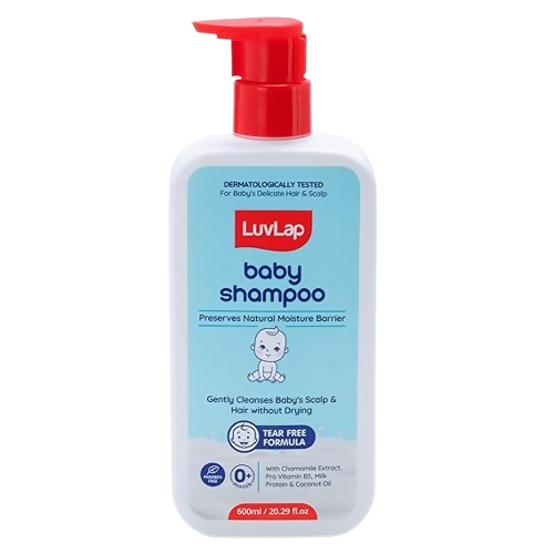 LuvLap Milky Soft Baby Shampoo with Milk Protein, Vitamin E & Coconut Oil, Shea Butter & Chamomile - Distacart