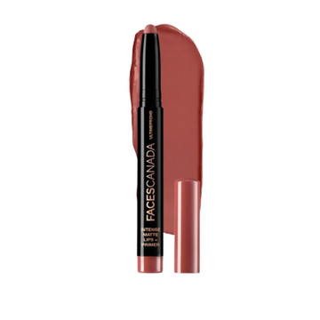 Faces Canada Ultime Pro HD Intense Matte Lips + Primer - Natural Coco 12 - Distacart